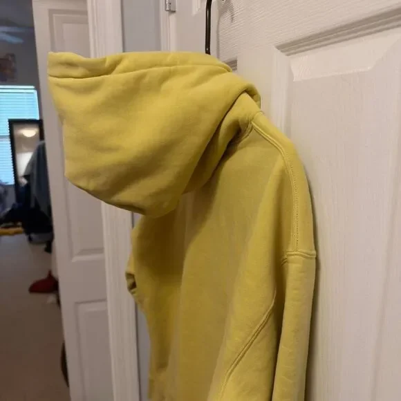 Nike Men's Yellow Hoodie - Picture 6 of 6